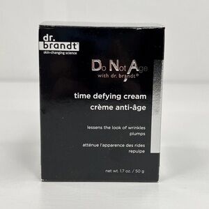 Dr. Brandt Do Not Age Time Defying Cream
Full Size - 1.7 oz / 50 ml
New In Box